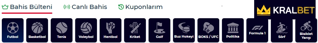 kralbahis bahis seçenekleri